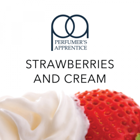 Ароматизатор TPA Strawberries and Cream Flavor (Клубника сливки)