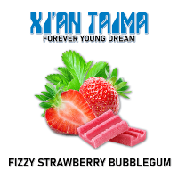 Fizzy Strawberry Bubblegum - Клубничная Жвачка шипучка