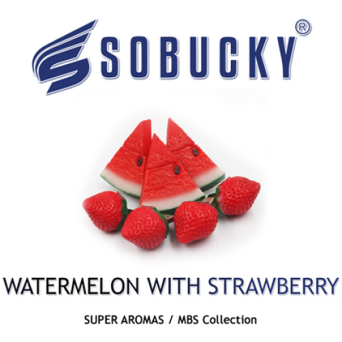 Ароматизатор Sobucky Watermelon with Strawberry (MB) -  Арбуз с клубникой